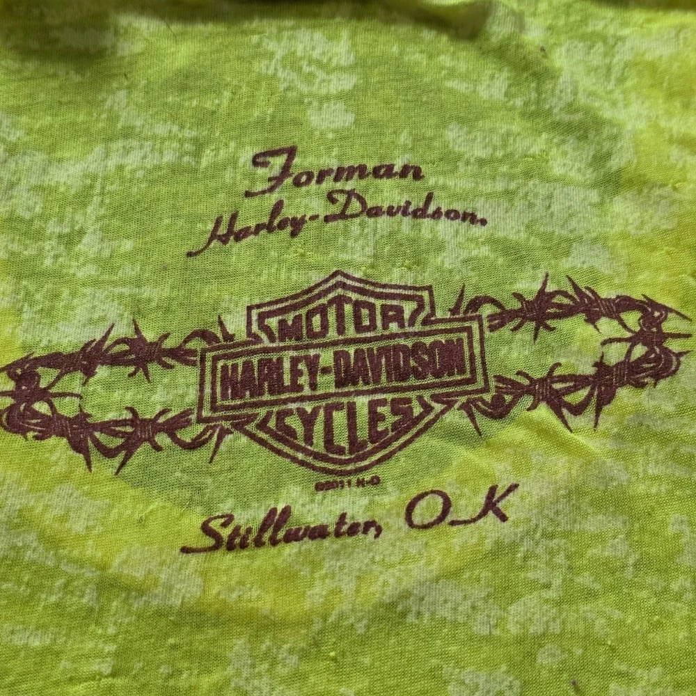Rare Forman Harley-Davidson Women’s Tank Top – Stillwater OK (Closed Dealership) - Picture 5 of 8